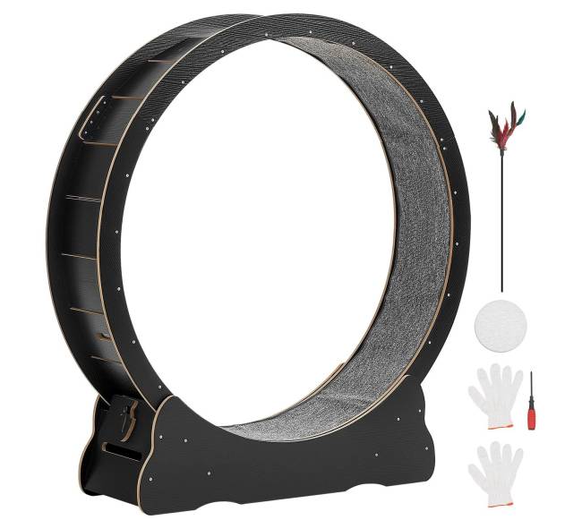 Medinis kačių bėgimo ratas 132 cm8