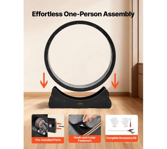 Katės bėgimo ratas 120 cm juodas4