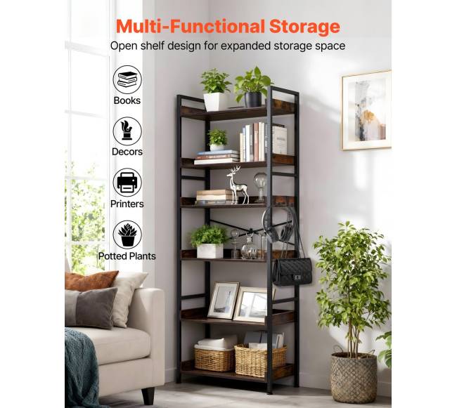 Pramoninė knygų lentyna, 6 aukštų1