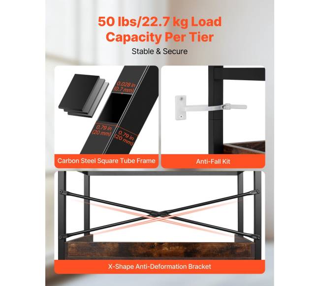 Pramoninė knygų lentyna, 6 aukštų3