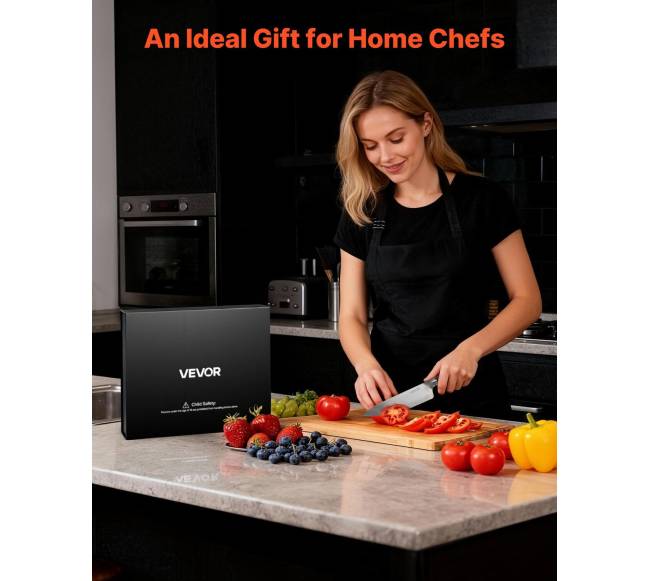 Virtuvinių peilių rinkinys, 5 dalys ir aukštos kokybės plienas5