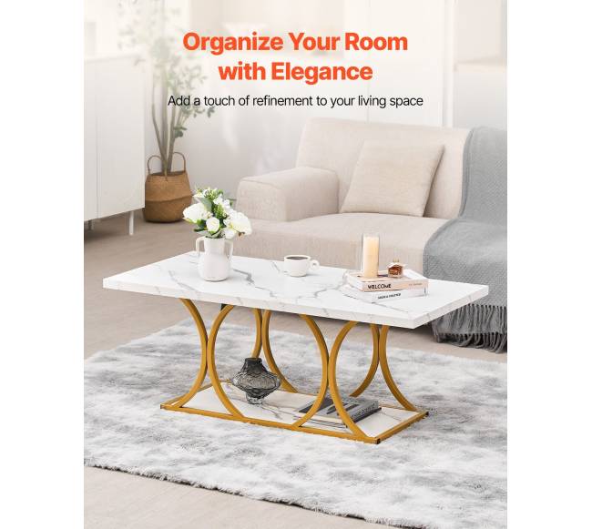 Modernus stačiakampis kavos staliukas1