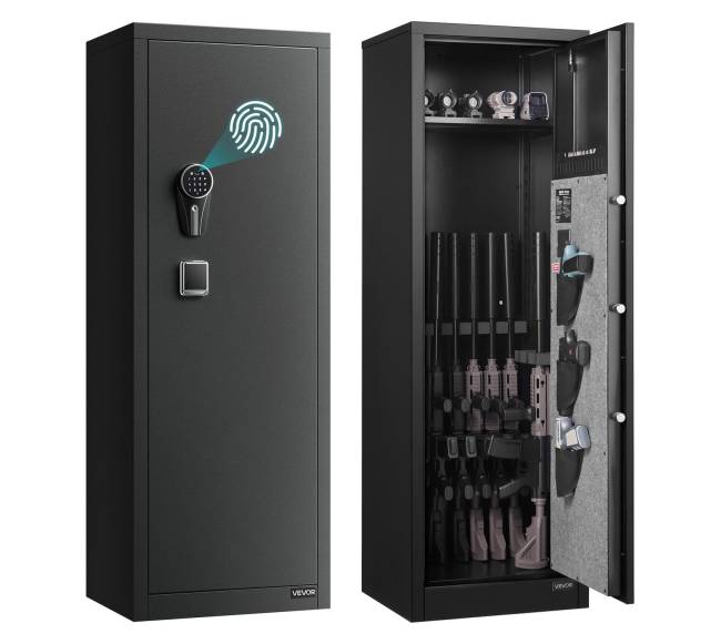 Seifas 8-10 ginklams su pirštų atspaudu ir slaptažodžiu0