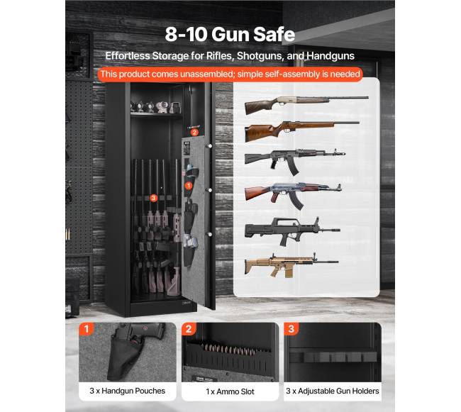 Seifas 8-10 ginklams su pirštų atspaudu ir slaptažodžiu1