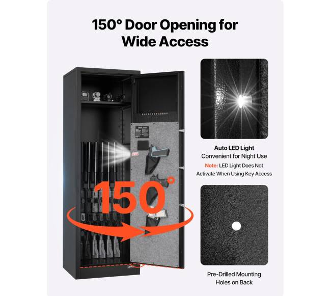 Seifas 8-10 ginklams su pirštų atspaudu ir slaptažodžiu5