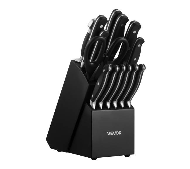 Virtuvinis peilių rinkinys su kaladėle10