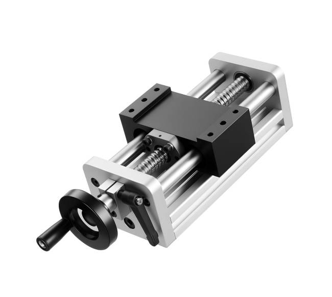 Linijinis pavaros įtaisas CNC staklėms, 100 mm eiga0