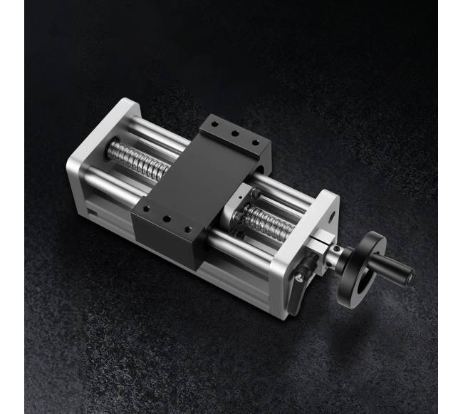 Linijinis pavaros įtaisas CNC staklėms, 100 mm eiga7