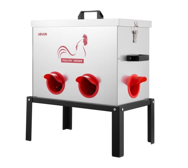 Automatinė vištų šėrykla su 6 angomis0