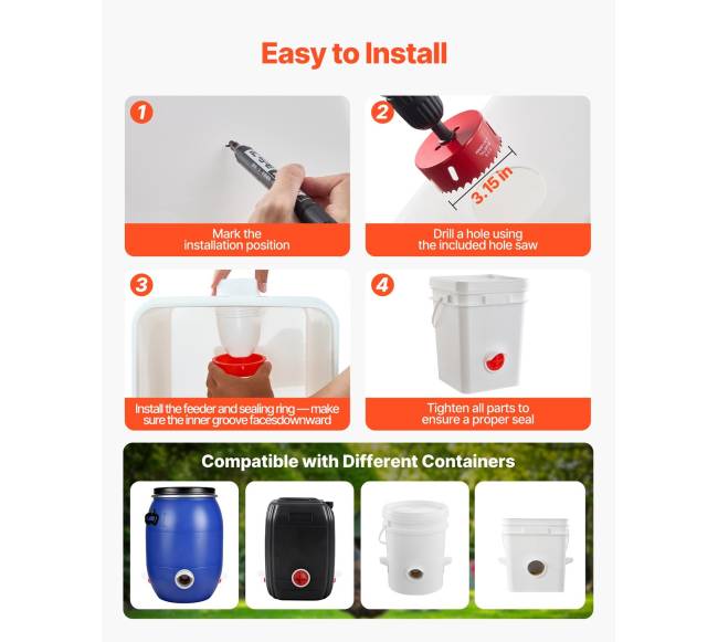 automatinis vištų lesykla su 4 angom4