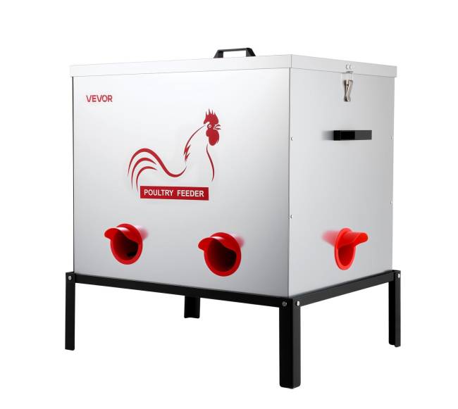 Automatinė vištų lesyklė, 38.56 kg, 6 angos0