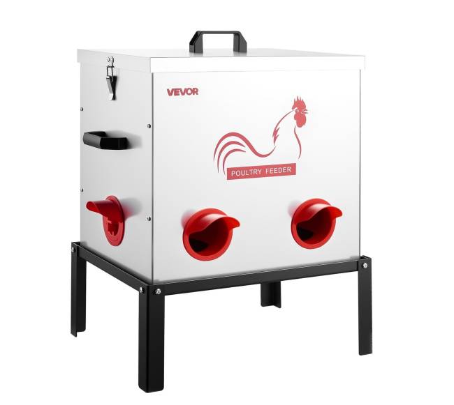 Automatinė vištidė, 22.68 kg talpa8