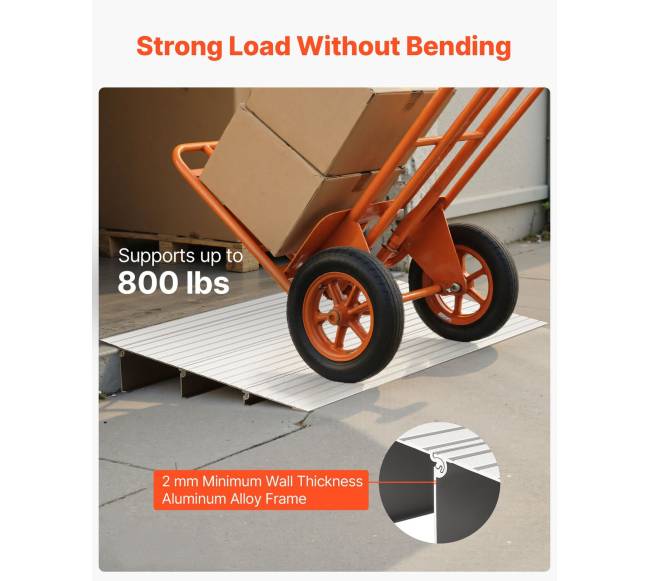 Durų slenksčio rampa, 87 mm aukštis2