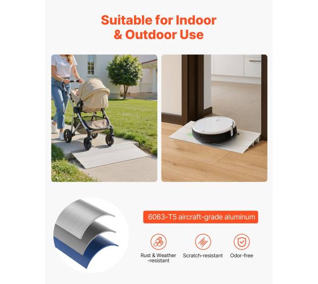 Durų slenksčio rampa, 87 mm aukštis3