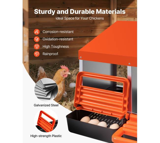 Keturių skyrių vištų lizdų dėžės2