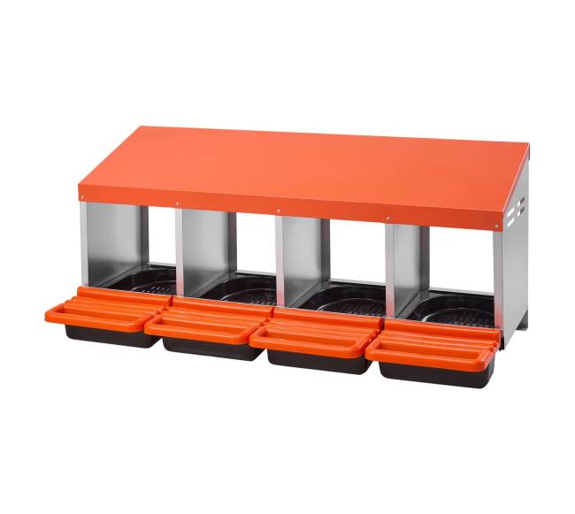 Keturių skyrių vištų lizdų dėžės8