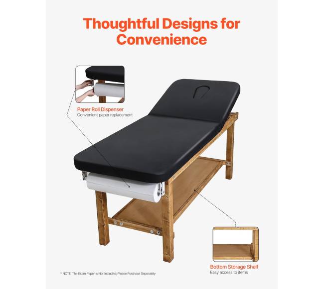 Medicininis patikrinimo stalas su reguliuojama atrama4