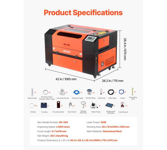 50W CO2 lazerinis graviruoklis6