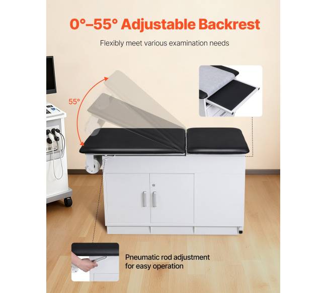 Medicininis tyrimo stalas su reguliuojama atlošu2