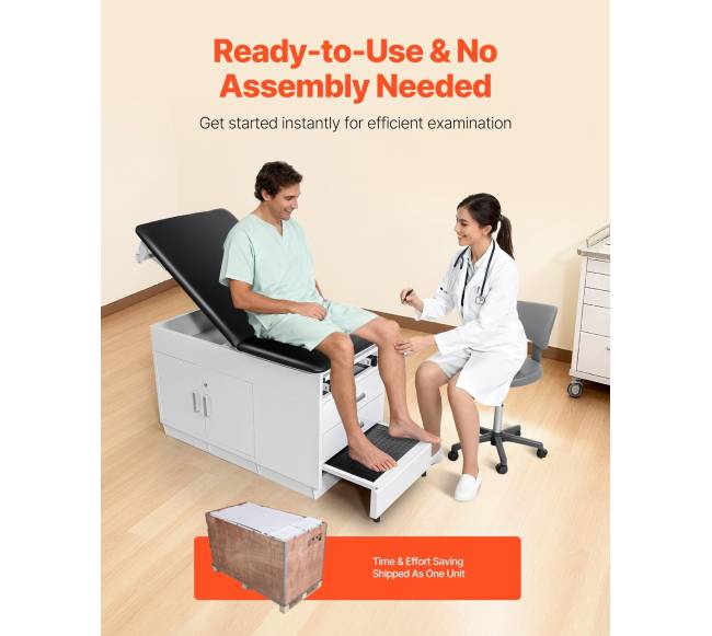 Medicininis tyrimo stalas su reguliuojama atlošu5