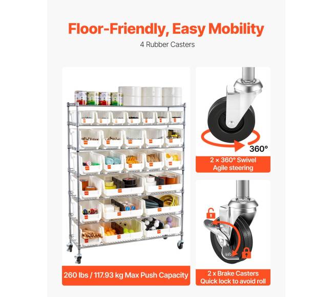 7 pakopų riedantys sandėlių stelažai4