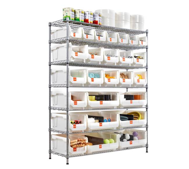 7 pakopų riedantys sandėlių stelažai10