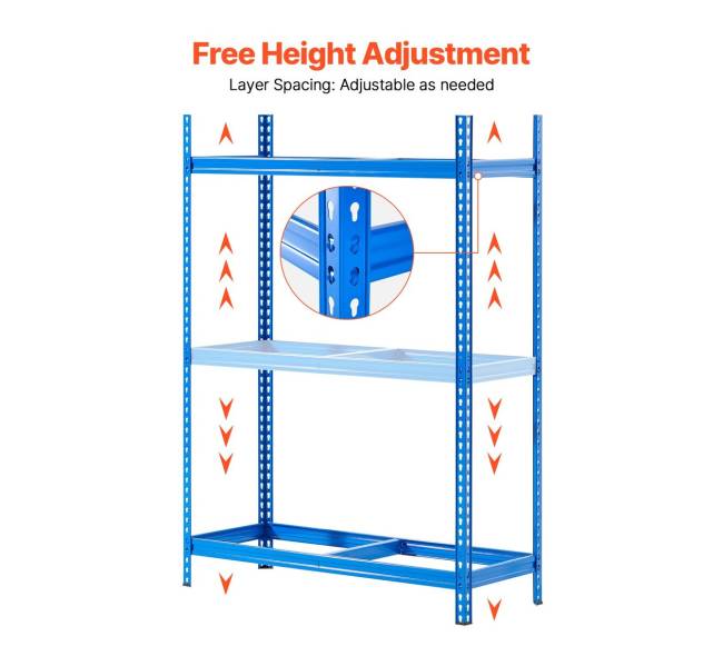 Padangų laikymo stovas su 2 lentynomis3