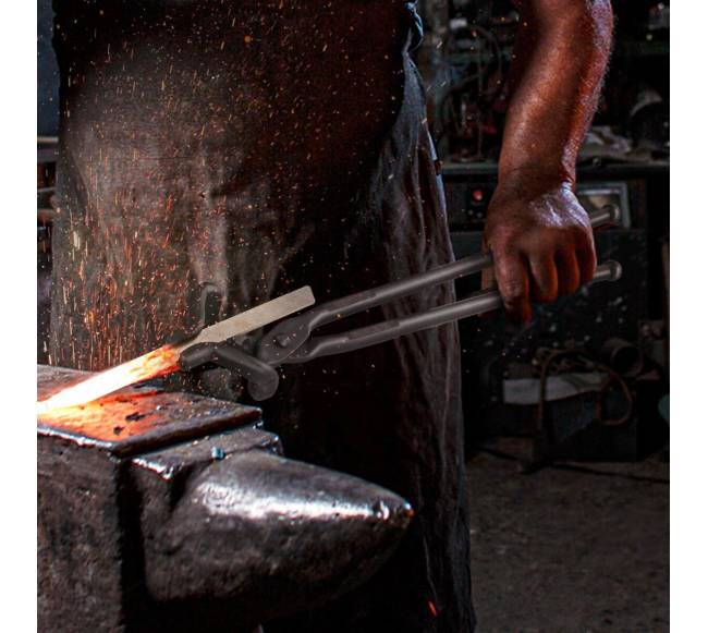 Juodųjų metalų kalvės žnyplės, 46 cm7