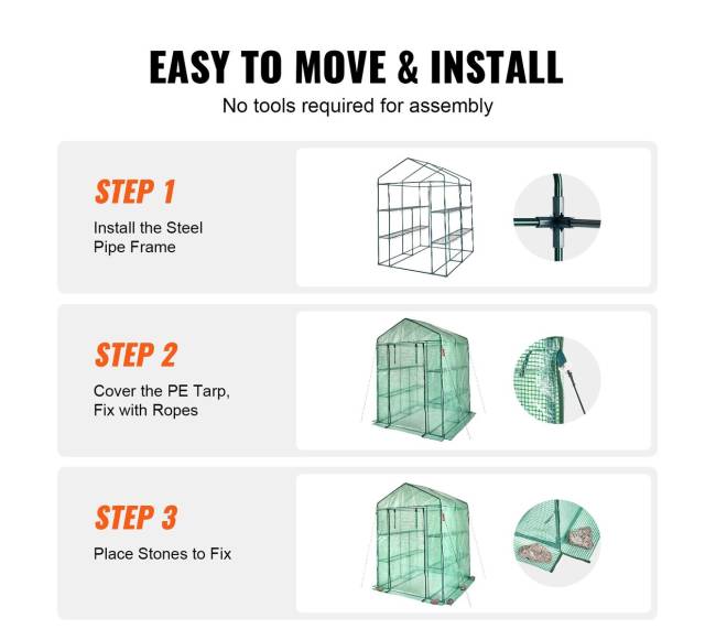 Pavėsinė šiltnamis su lentynomis3