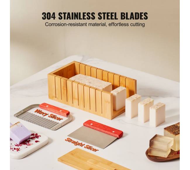 Muilo gamybos rinkinys su bambuko pjaustymo dėže4