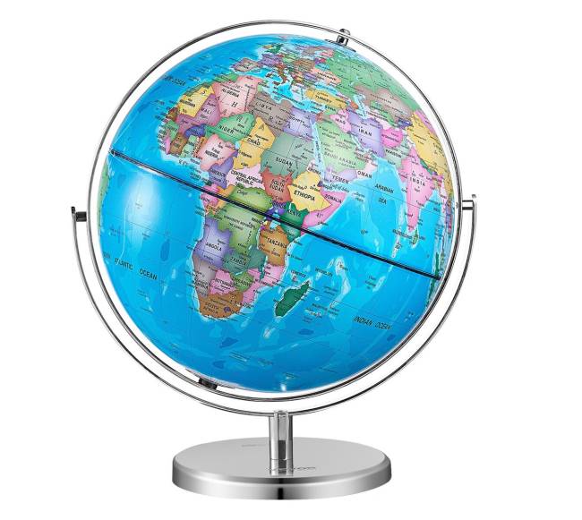 Apšviestas gaublys su stovu 33 cm9