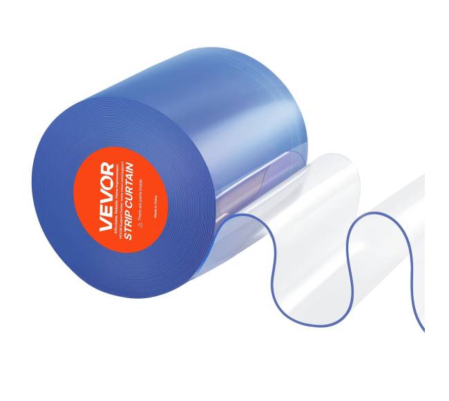 PVC užuolaidų durų uždanga 50 x 20 cm vėsinimo įrenginiams8