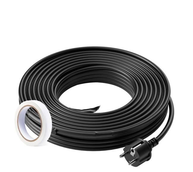 Savireguliuojantis vamzdžių šildymo kabelis su termostatu8