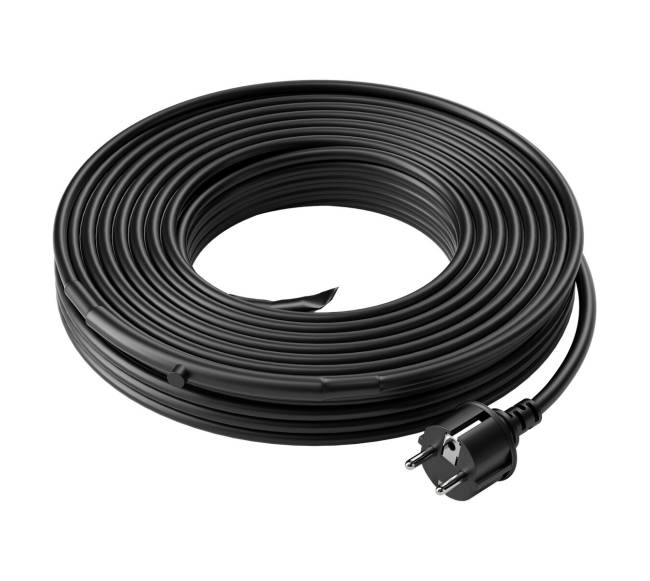 Savireguliuojantis vamzdžių šildymo kabelis su termostatu10