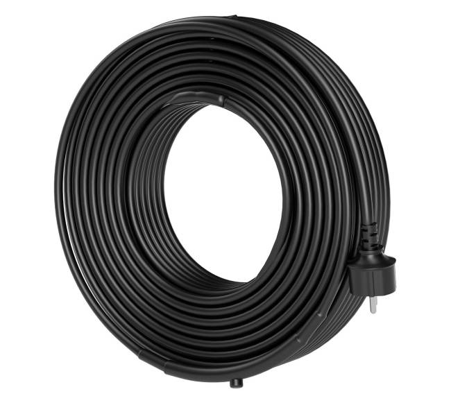 Savitvarkantis vamzdžių šildymo kabelis su termostatu10