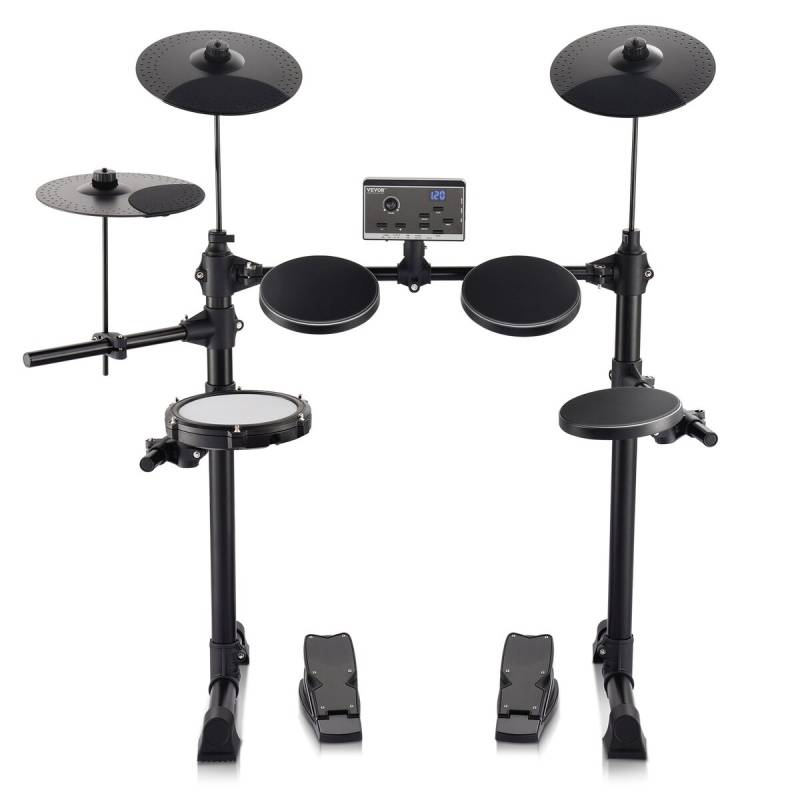 Elektroniniai būgnai su 150 garsų pradedantiesiems ir suaugusiems0