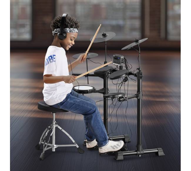 Elektroniniai būgnai su 150 garsų pradedantiesiems ir suaugusiems7