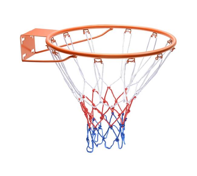 Krepšinio lankas su tinkleliu, montuojamas ant sienos8