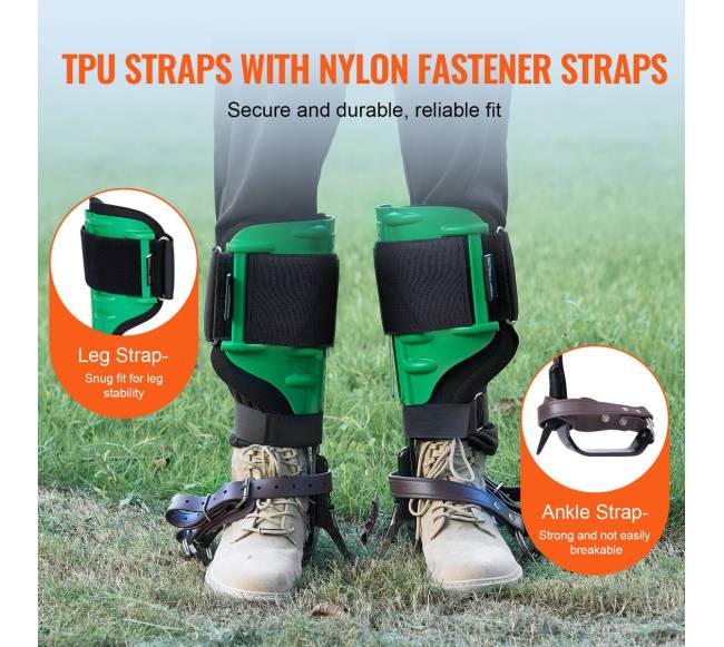 Medžių laipiojimo smaigai aliuminio plienas3