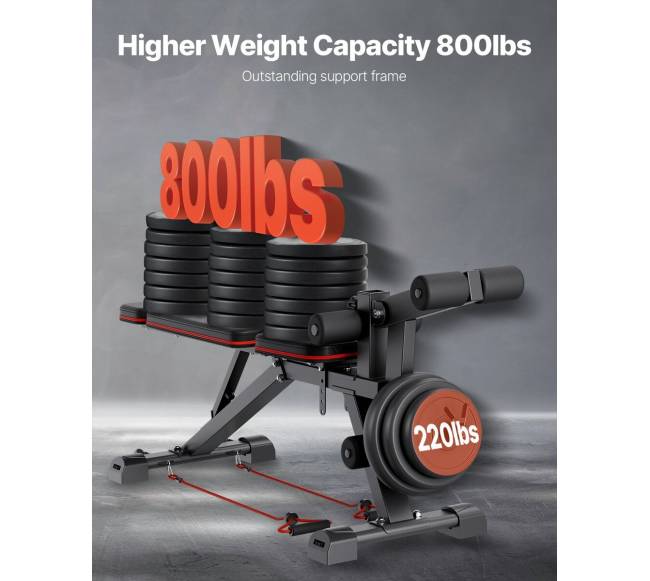 Reguliuojama treniruoklių salės svorių suolelis1