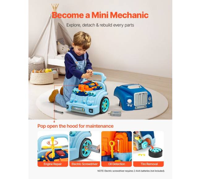 Vaikiškas variklio mechaniko žaidimų rinkinys2