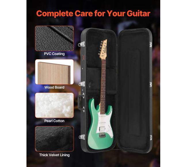 Elektrinės gitaros dėklas su spyna3