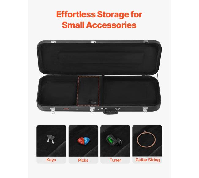 Elektrinės gitaros dėklas su spyna5