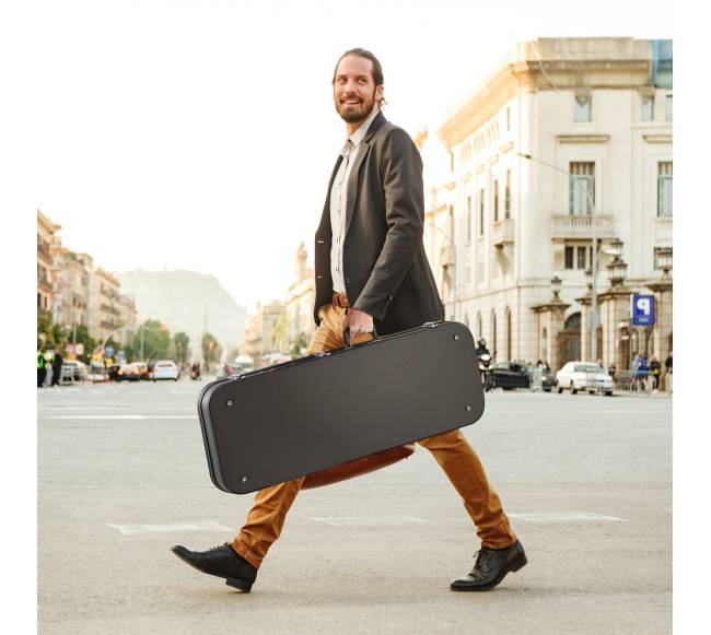 Elektrinės gitaros dėklas su spyna7