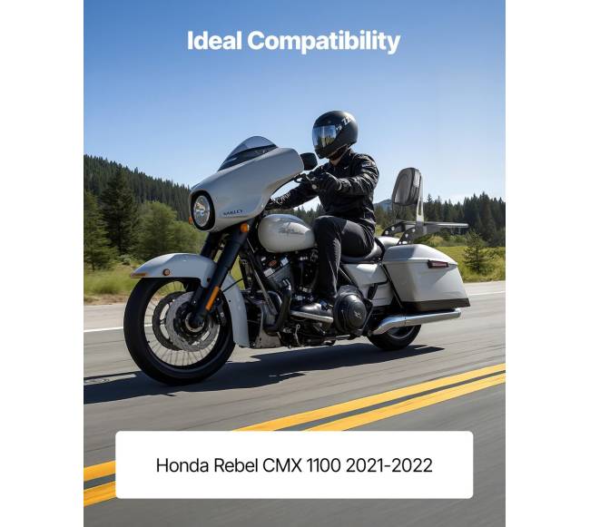 Motociklo atlošas su bagažo laikikliu Honda Rebel2