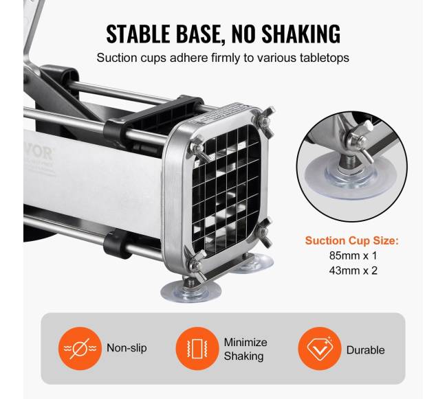 Bulvių pjaustyklė iš nerūdijančio plieno4