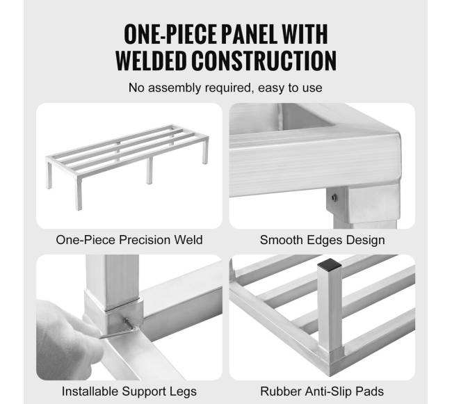 Aliumininė sandėliavimo lentyna 152 x 51 x 30 cm3