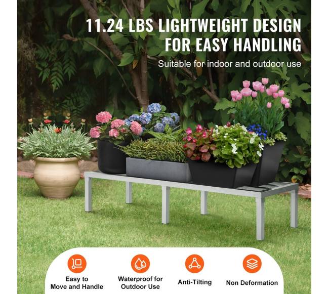 Aliumininė sandėliavimo lentyna 152 x 51 x 30 cm4