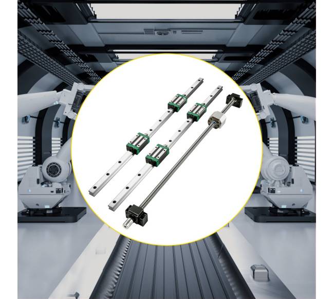 Linijinė kreipiamoji bėgelė DIY CNC staklėms7