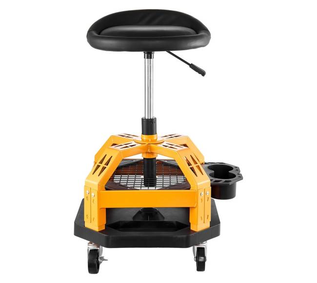 Riedantis dirbtuvių taburetė su ratukais0